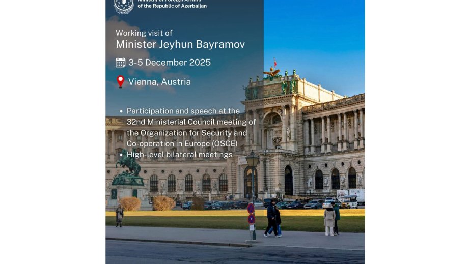 Azerbaijani FM departs for working visit to Austria