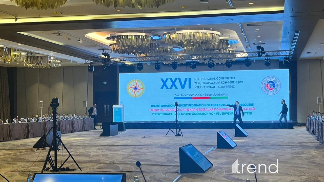 Bakıda yanğın-xilasetmə xidmətləri rəhbərlərinin XXVI Beynəlxalq Konfransı keçirilir