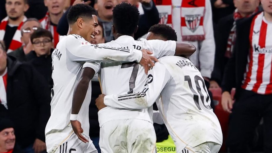 Mbappe fires Real Madrid past Athletic Club