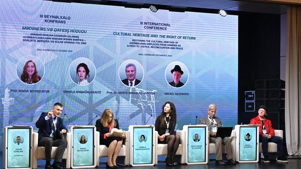 Third international conference discusses restoring intangible cultural heritage of Western Azerbaijanis