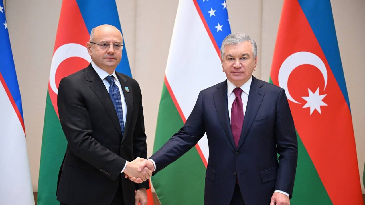 Şavkat Mirziyoyev Pərviz Şahbazovu qəbul edib