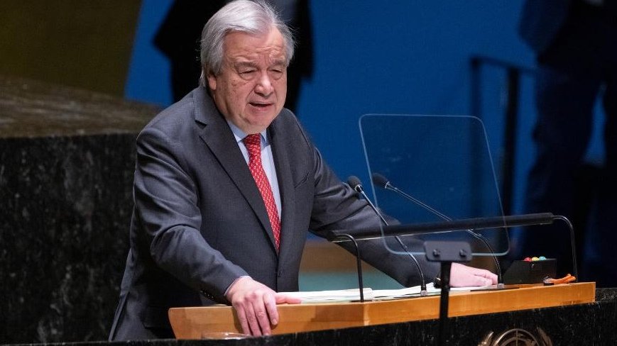 BM Genel Sekreteri Guterres: Suriyelilerle çalışmaya kararlıyız
