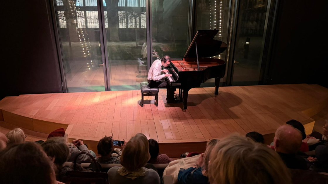 Azerbaijani pianist Eldaniz Alakbarzada performs in Paris