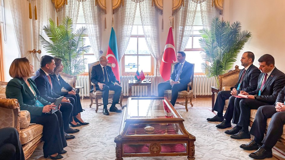 İstanbulda Azərbaycan-Türkiyə energetika nazirlərinin görüşü olub