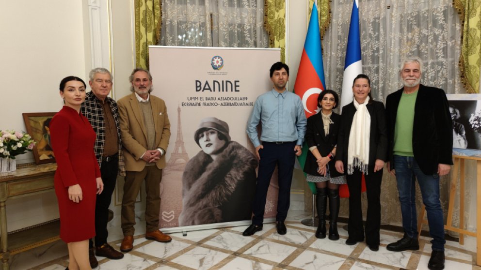 Fransa və Azərbaycanın ədəbi körpüsü: Parisdə Baninin 120 illiyi qeyd olunub