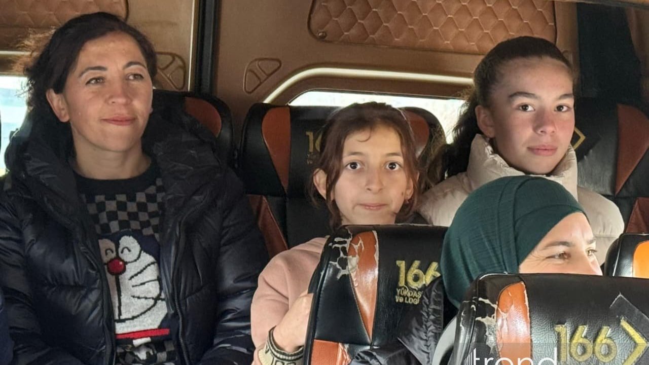 Ağdərə rayonunun Həsənriz kəndinə növbəti köç karvanı yola salınıb