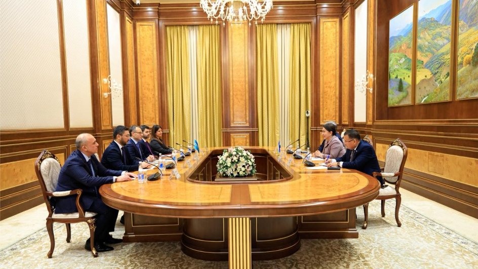 TÜRKPA-nın Baş katibi Özbəkistan Ali Məclisi Senatının sədri ilə görüşüb