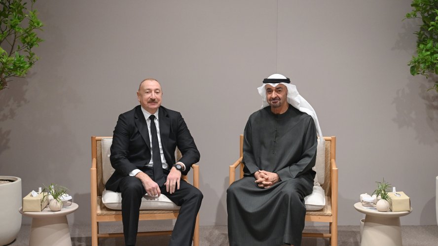 President Ilham Aliyev meets with President of United Arab Emirates and participates in number of events in Abu Dhabi