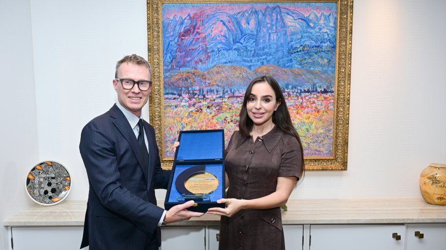 Leyla Aliyeva meets with Special Representative of WHO Regional Office for Europe