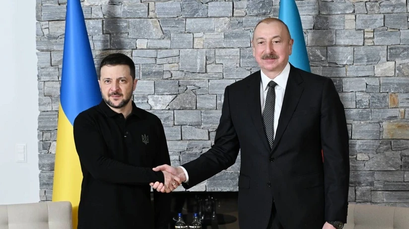 Volodymyr Zelenskyy congratulates President Ilham Aliyev