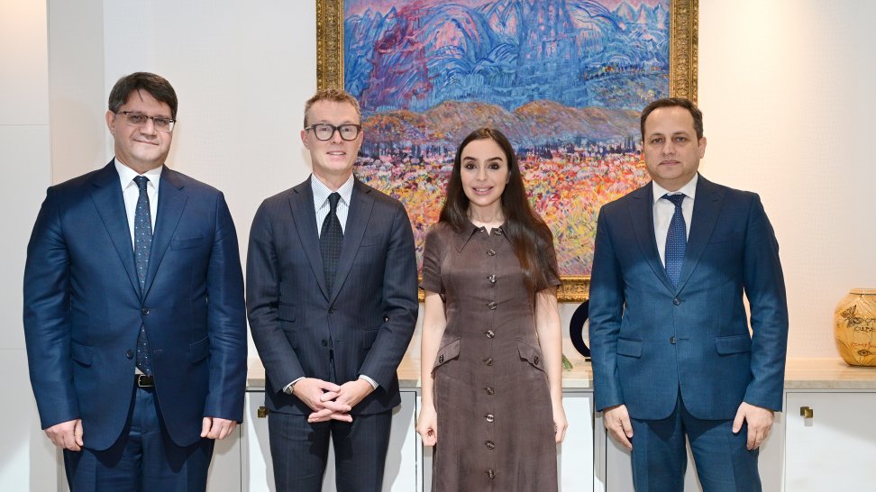 Heydər Əliyev Fondunun vitse-prezidenti Leyla Əliyeva ÜST-nin Avropa üzrə Regional Ofisinin xüsusi nümayəndəsi ilə görüşüb