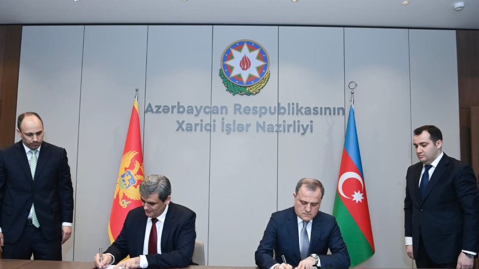 Azərbaycan və Monteneqro arasında konsulluq sahəsində əməkdaşlığa dair Anlaşma Memorandumu imzalanıb