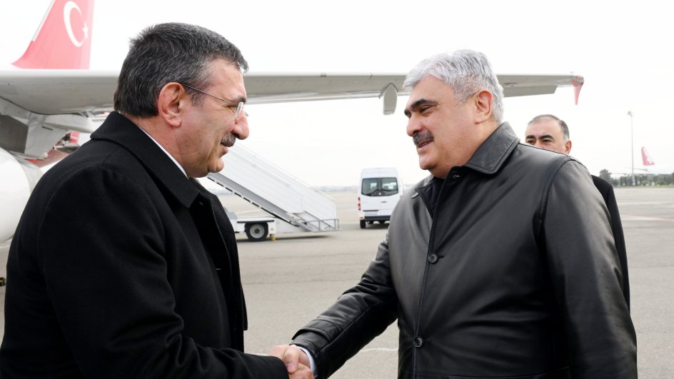 Turkish Vice President Cevdet Yılmaz arrives in Azerbaijan