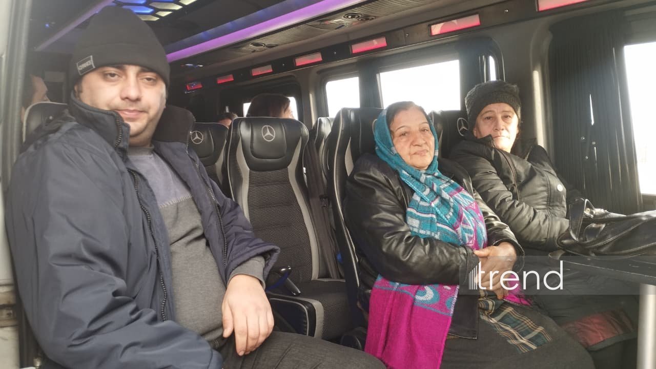 Ağdərə rayonunun Həsənriz kəndinə növbəti köç karvanı yola salınıb