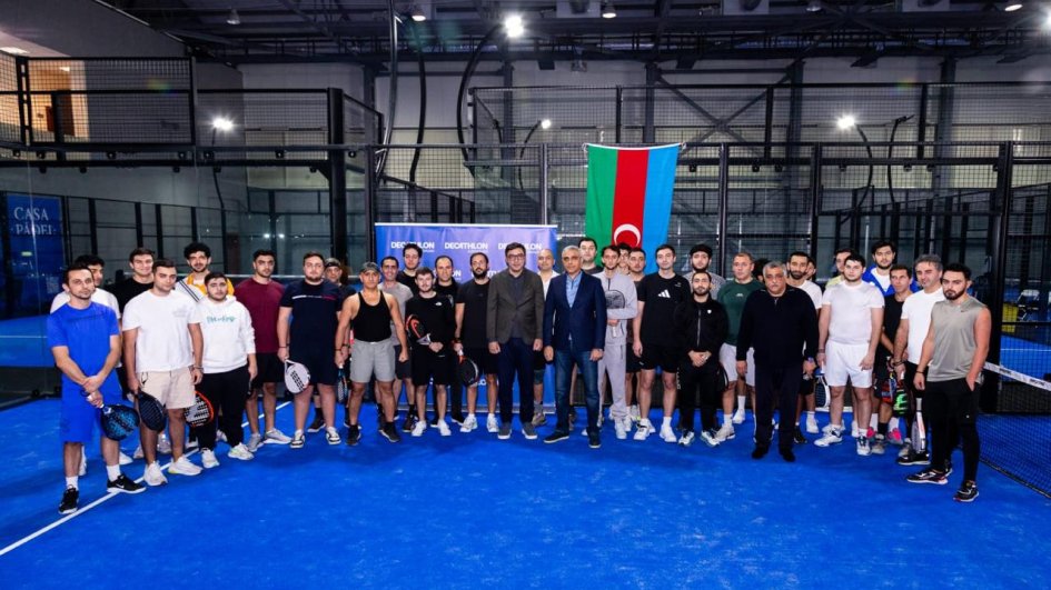Padel üzrə ilk Azərbaycan çempionatına start verilib