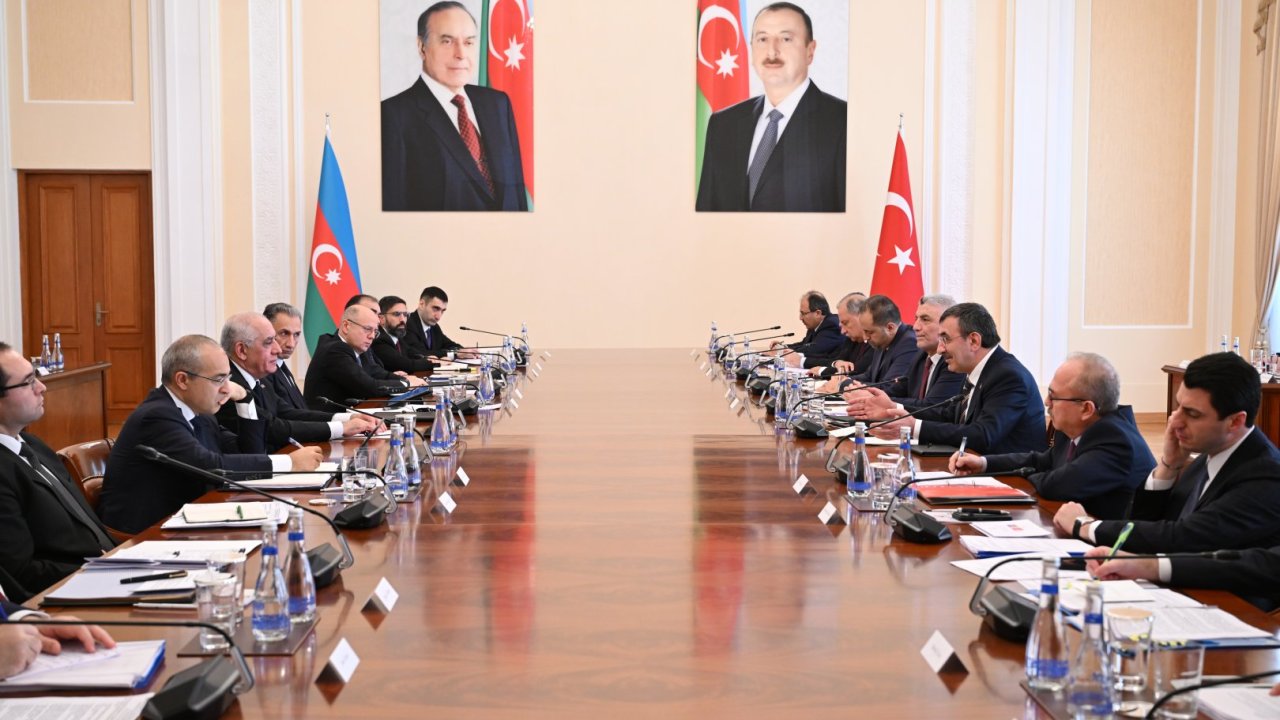 Bakıda Azərbaycan-Türkiyə iqtisadi əməkdaşlıq üzrə Birgə Hökumətlərarası Komissiyanın iclası keçirilib