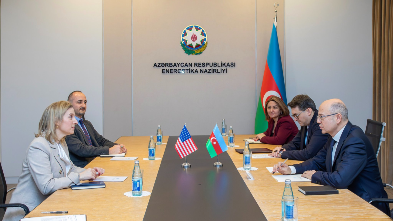 Strateji Tərəfdaşlıq Xartiyası çərçivəsində ABŞ ilə enerji layihələri müzakirə edilib