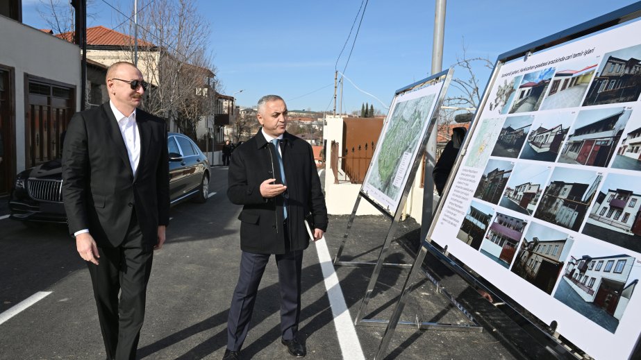 President Ilham Aliyev visited Karkijahan settlement in Khankendi