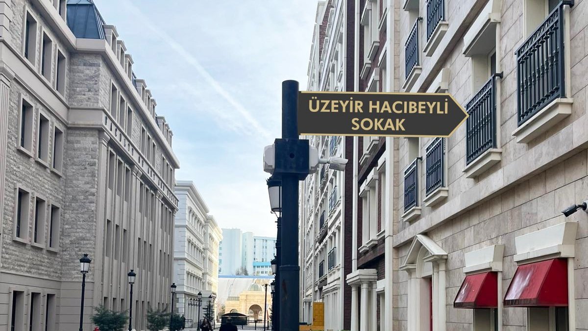 Ankarada Musiqi və Gözəl Sənətlər Universiteti ərazisindəki küçəyə dahi Üzeyir Hacıbəylinin adı verilib