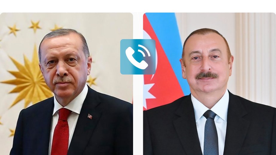 Rəcəb Tayyib Ərdoğan Prezident İlham Əliyevə zəng edib