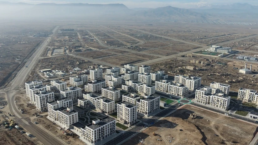 İlham Əliyev Ağdamda 2-ci yaşayış kompleksinin açılışında iştirak edib