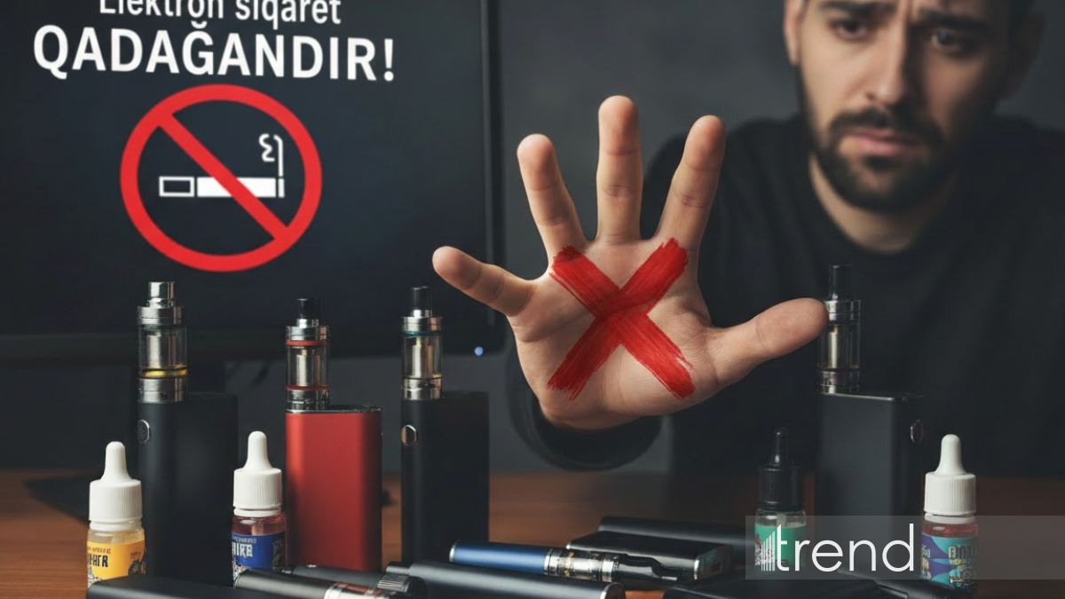 Gələn ilin aprelindən Azərbaycanda elektron siqaretlərin satışı və istifadəsi qadağan ediləcək