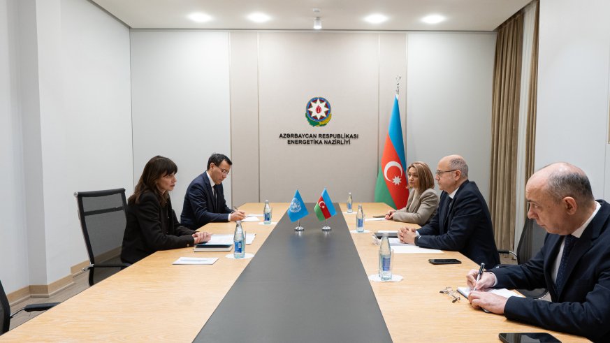 Azerbaijani Energy Minister meets with outgoing UN Resident Coordinator