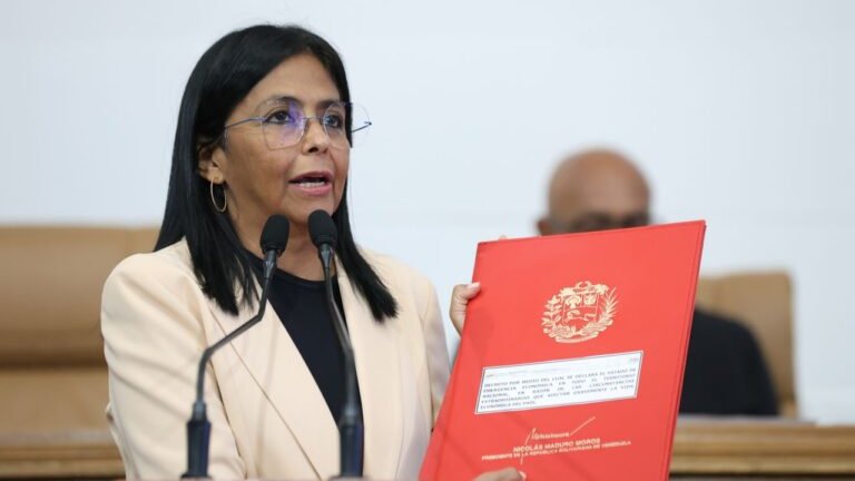 Venezuela Devlet Başkan Yardımcısı Rodriguez: Hiçbir ülkenin kolonisi olmayacağız