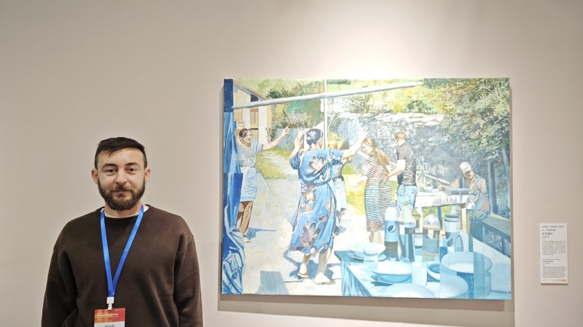 Azərbaycanlı rəssamın əsəri Pekin Beynəlxalq Biennalesində nümayiş olunur