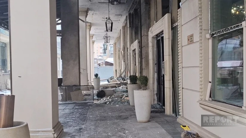 Rusiyanın Kiyevə hücumları nəticəsində Qətər səfirliyi zərər görüb