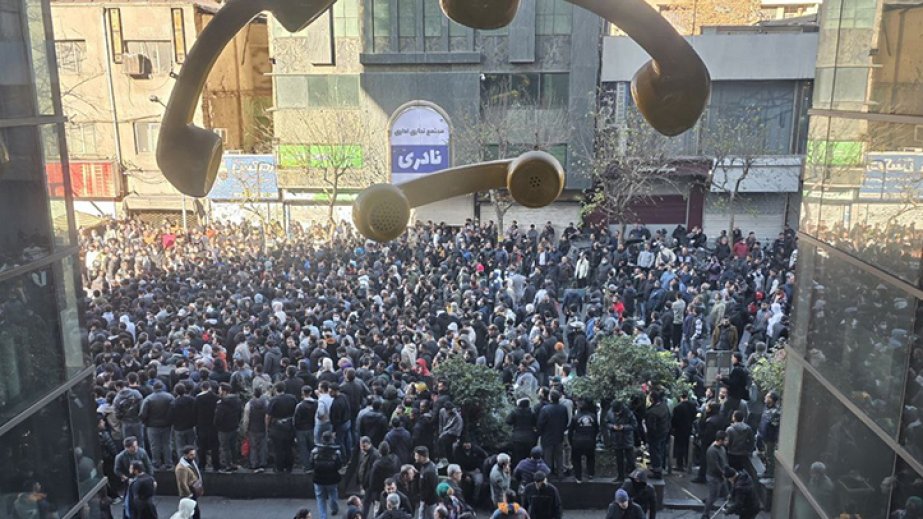 Iran plunged into internet blackout as protests over economy spread nationwide