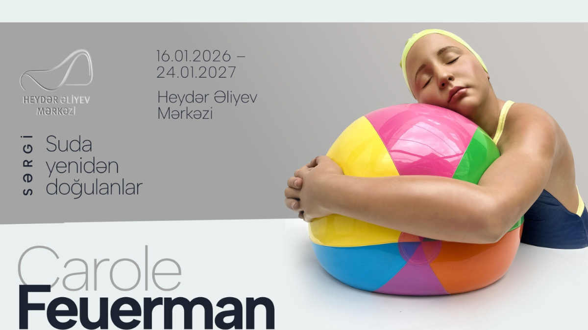 Heydər Əliyev Mərkəzi amerikalı heykəltaraşın sərgisinə hazırlaşır