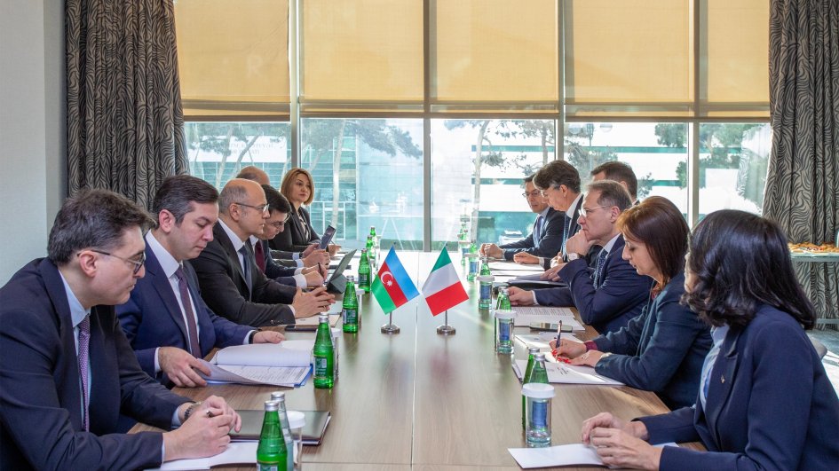 Baku hosts 6th meeting of Azerbaijan-Italy Intergovernmental Commission on Economic Cooperation