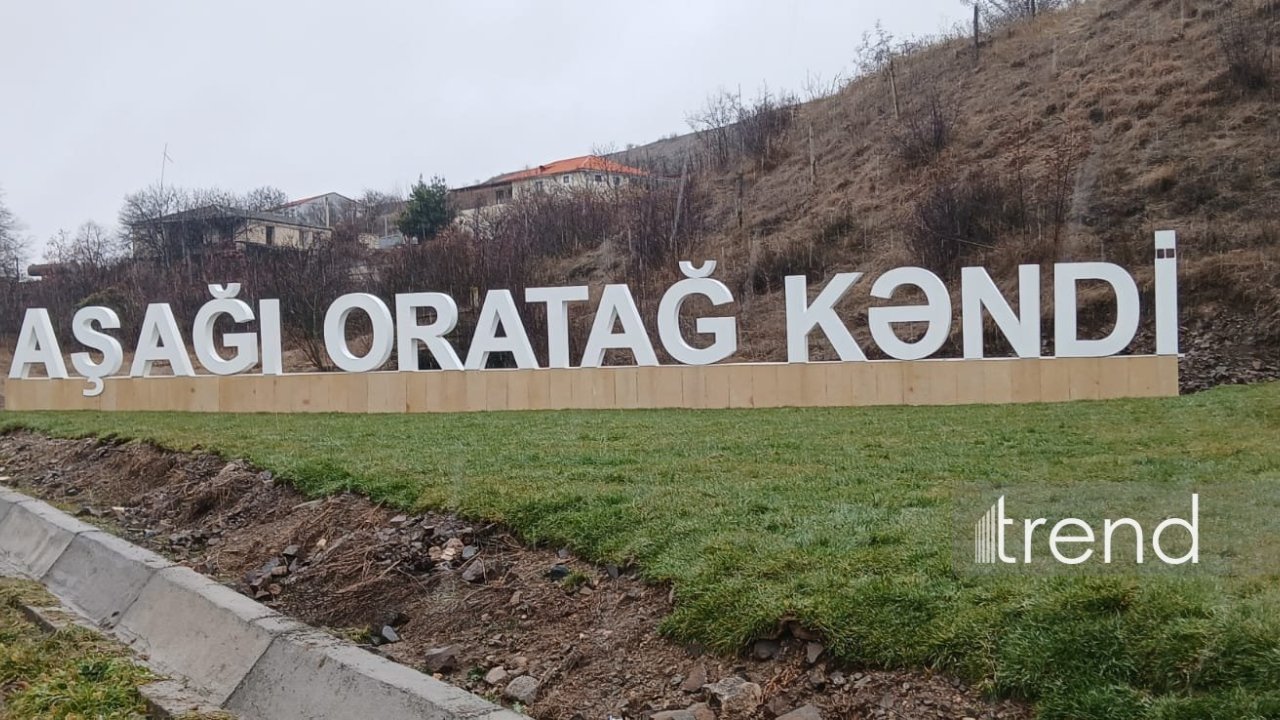 Ağdərənin Aşağı Oratağ kəndində 31 ailə qayıdıb, 100 ev istifadəyə verilib