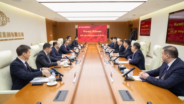 Çin şirkəti SOCAR-la ölkə xaricində əməkdaşlığı genişləndirmək niyyətindədir