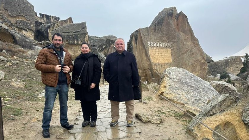 Turkish scientists visit samples of material culture of Azerbaijan