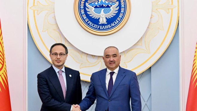 TURKPA Secretary General meets with Speaker of Kyrgyz Parliament