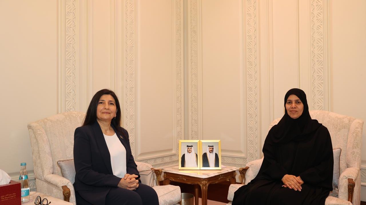 IPU vitse-prezidenti Sevil Mikayılova Dohada Qətər parlamentinin sədr müavini ilə görüşüb
