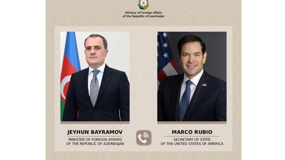 Azerbaijan-Armenia reconciliation process discussed between Jeyhun Bayramov and Marco Rubio