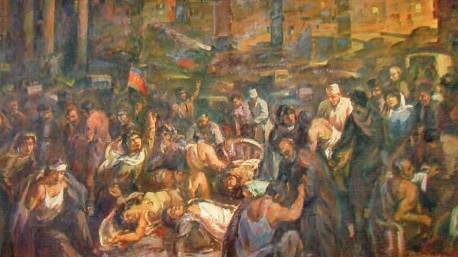 Kəmalə Mustafayeva: “20 Yanvar. Bakı gecəsi” rəsm əsəri mühüm sənət nümunəsidir