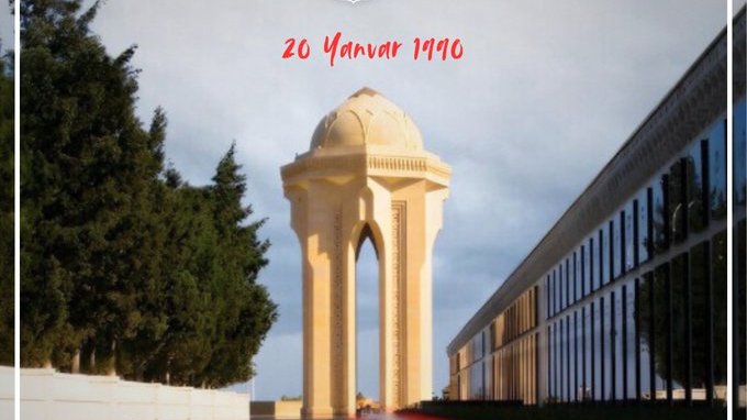 20 Yanvar Azərbaycan tarixinin həm faciə, həm də cəsarət günüdür - İsrail səfirliyi