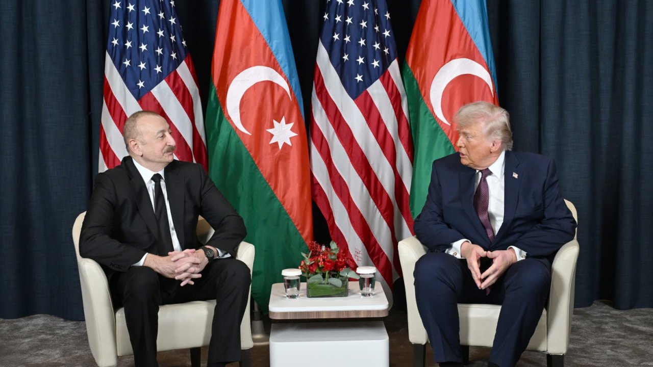 Davosda Prezident İlham Əliyev ilə Prezident Donald Tramp arasında görüş keçirilib