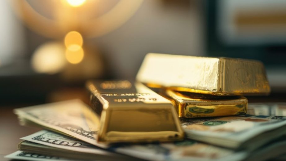 Dünya bazarında qızılın bir troya unsiyasının qiyməti 5000 dolları ötüb
