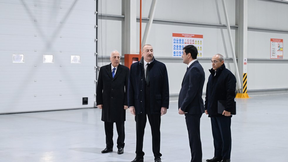 Sumqayıt Sənaye Parkında karton və qutu taralarının istehsalı müəssisəsinin açılışı olub