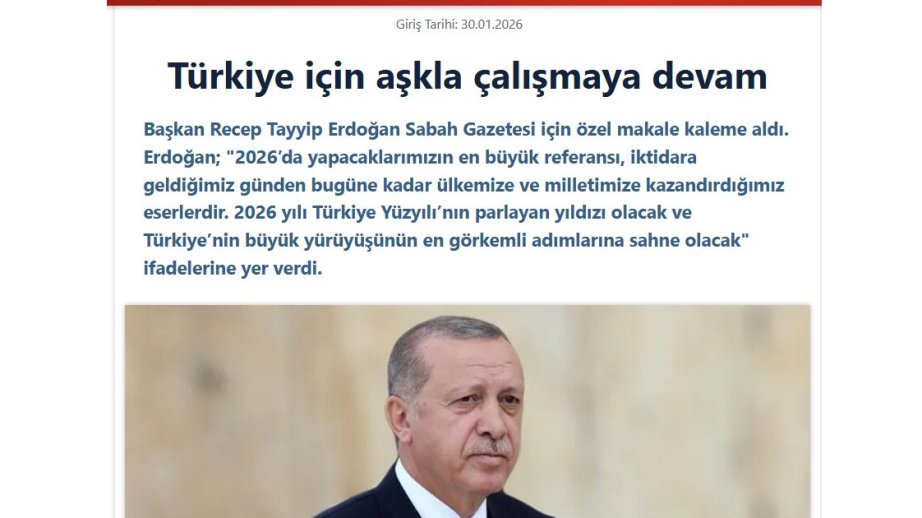 Prezident Ərdoğan: Türkiyə problemlərin həlli məkanına çevrilib