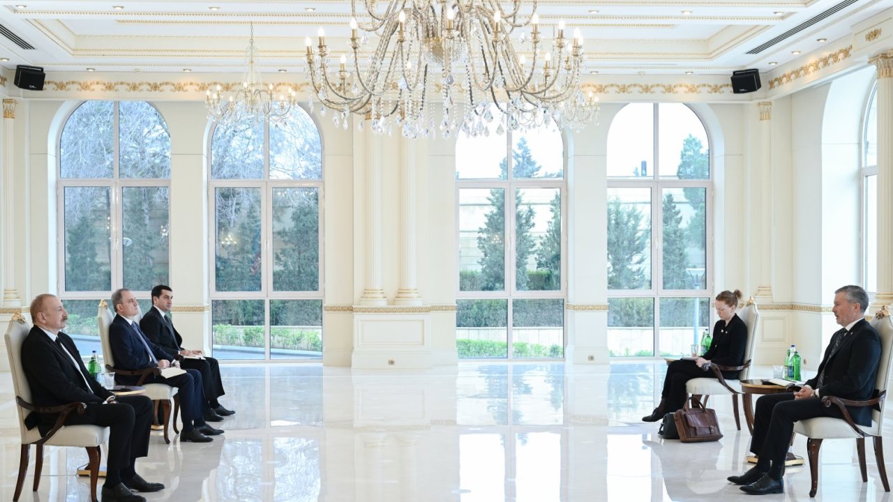 Prezident İlham Əliyev Norveçin ölkəmizdə yeni təyin olunmuş səfirinin etimadnaməsini qəbul edib