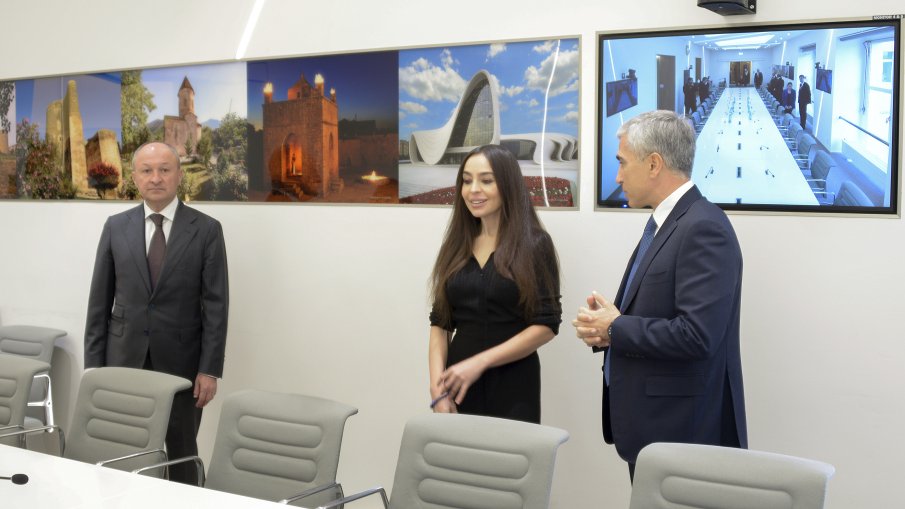 Heydar Aliyev Foundation VP Leyla Aliyeva visits “Azerbaijan Room” at UN Geneva Office
