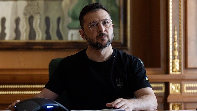 Zelenskiy'den Ukrayna'ya hava savunması talebi