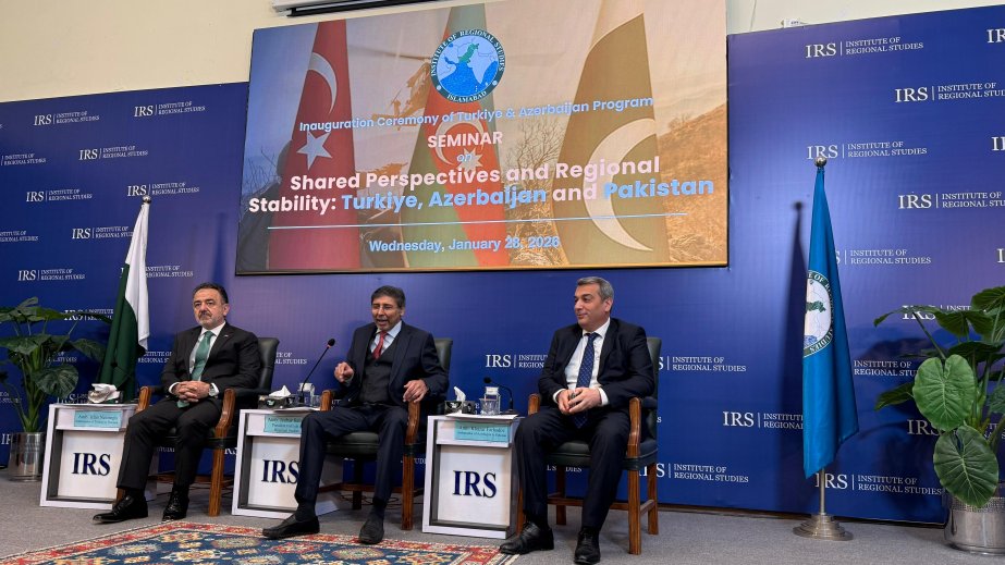Türkiye-Azerbaijan program launched at Institute of Regional Studies in Pakistan