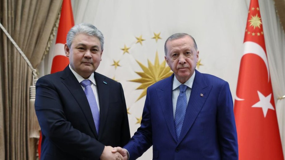 Turkish President Erdoğan receives Kazakh Foreign Minister